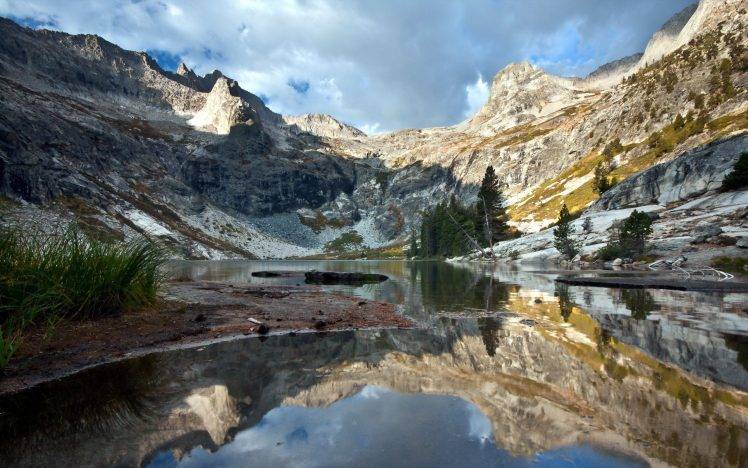 nature, Landscape, Lake, Mountain, Reflection HD Wallpaper Desktop Background