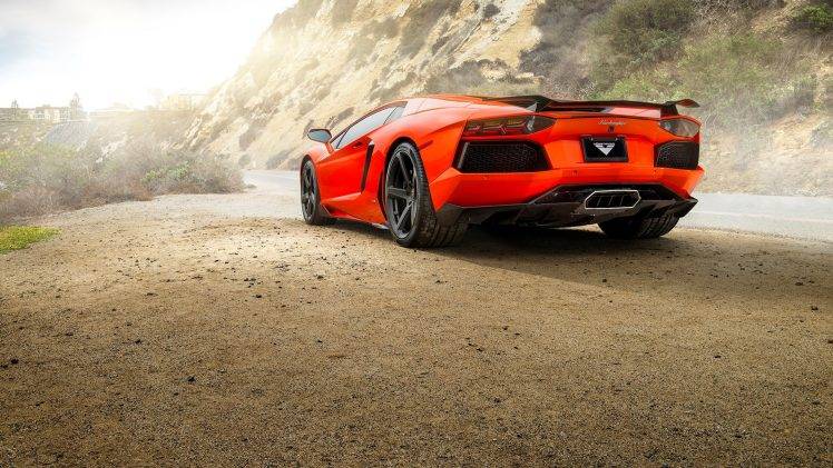 car, Lamborghini, Lamborghini Aventador, Road HD Wallpaper Desktop Background