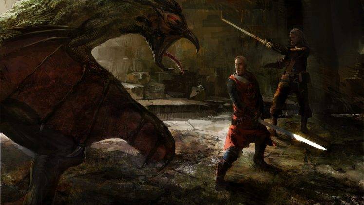 The Witcher, Fantasy Art, Video Games HD Wallpaper Desktop Background