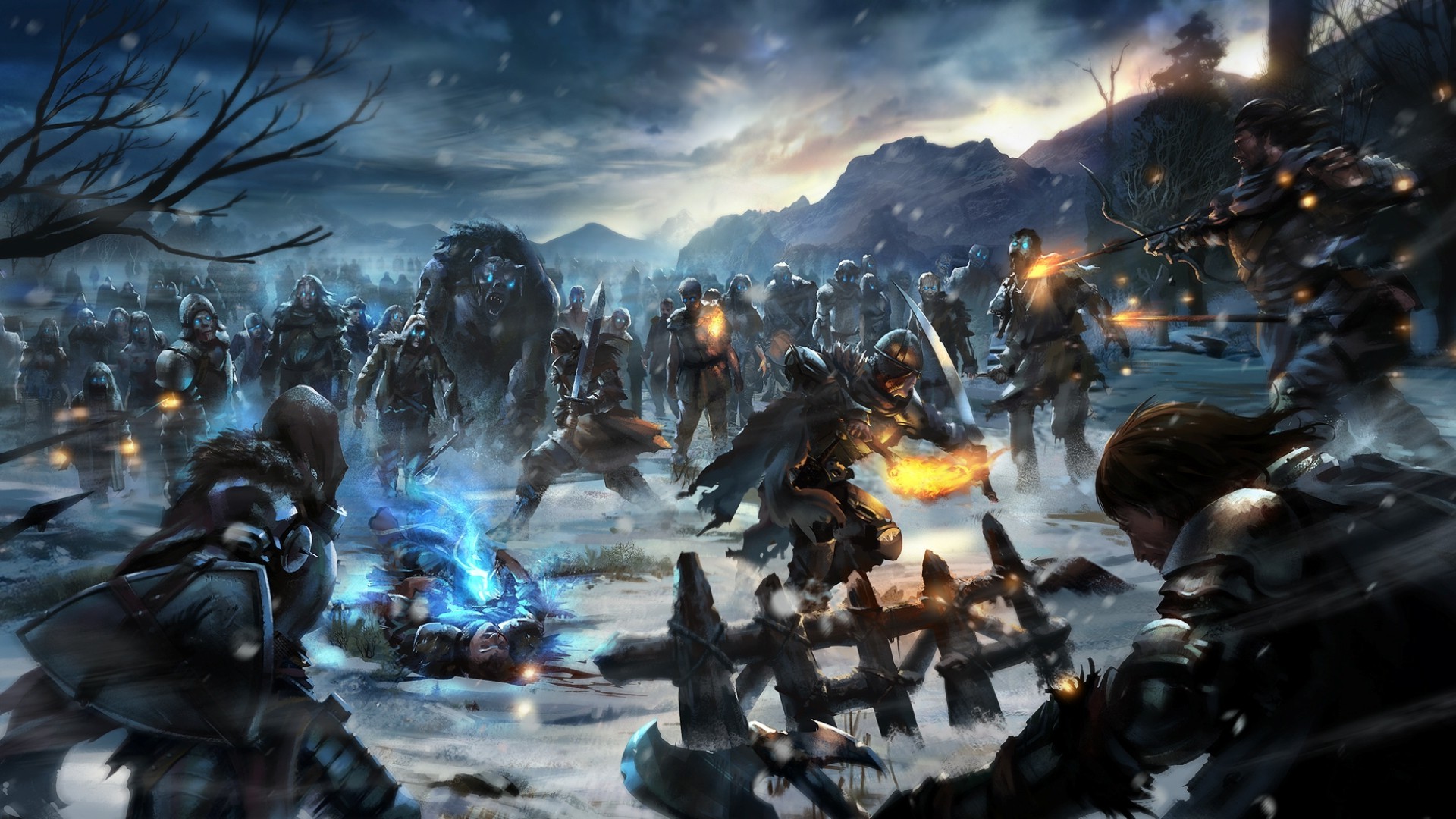  Game  Of Thrones White Walkers Video Games  Fantasy Art  