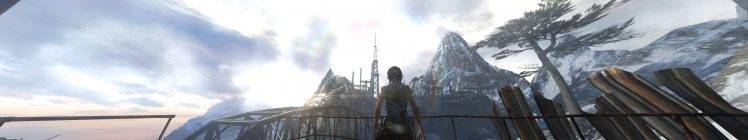 Tomb Raider, Eyefinity, Video Games, Triple Screen HD Wallpaper Desktop Background