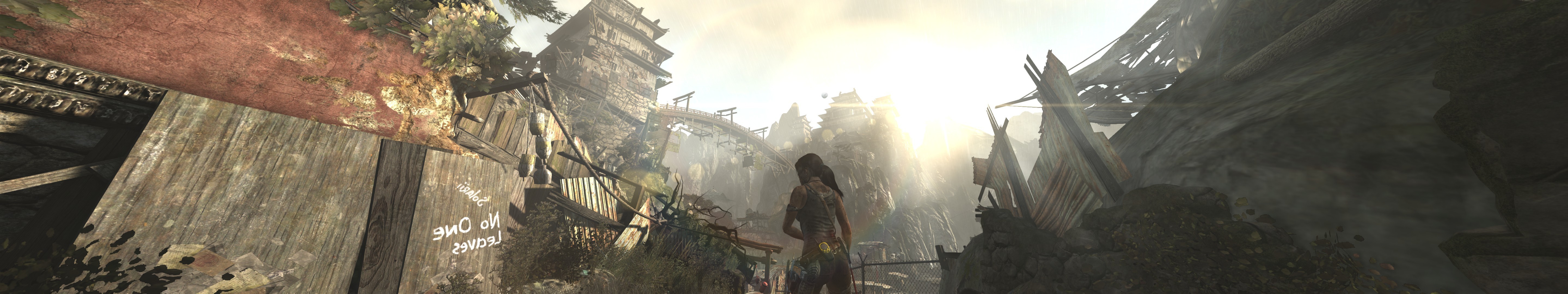 Tomb Raider, Eyefinity, Video Games, Triple Screen Wallpaper