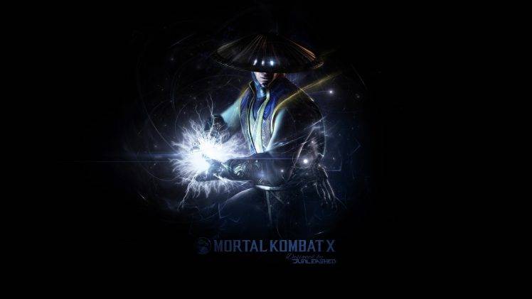 video Games, Mortal Kombat X, Mortal Kombat, Simple Background, Raiden HD Wallpaper Desktop Background