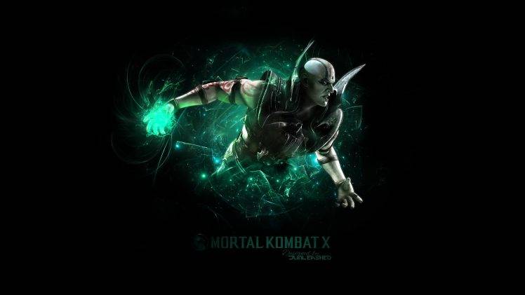 video Games, Mortal Kombat X, Mortal Kombat, Simple Background, Quan Chi HD Wallpaper Desktop Background