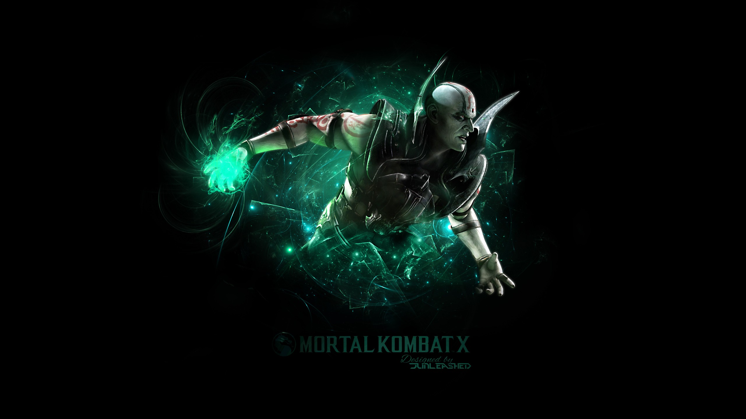 video Games, Mortal Kombat X, Mortal Kombat, Simple Background, Quan Chi Wallpaper