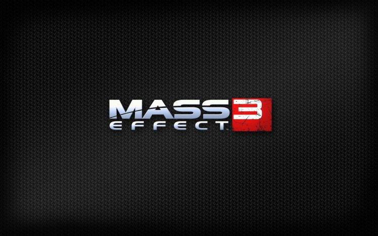 Mass Effect, Mass Effect 3, Logo HD Wallpaper Desktop Background