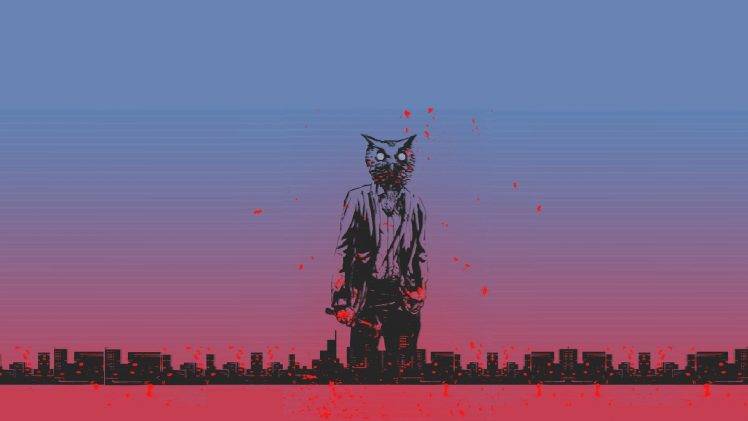 Hotline Miami Video Games 8 Bit Pink Wallpapers Hd Desktop And Mobile Backgrounds