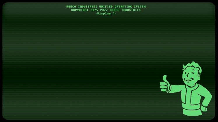 Fallout 3, Video Games, Pip Boy, Lines HD Wallpaper Desktop Background