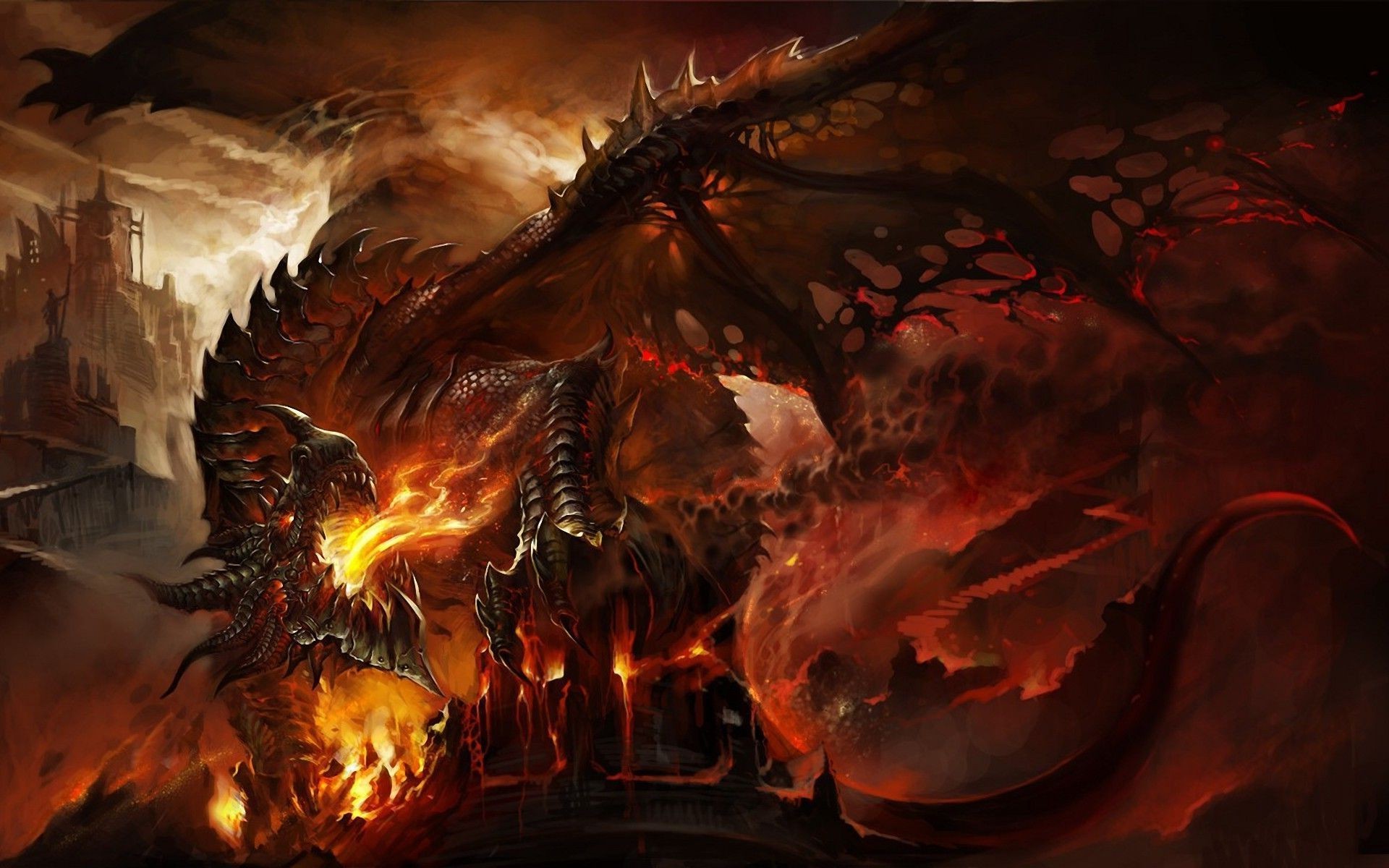 World Of Warcraft, Video Games, Dragon, Fantasy Art Wallpaper