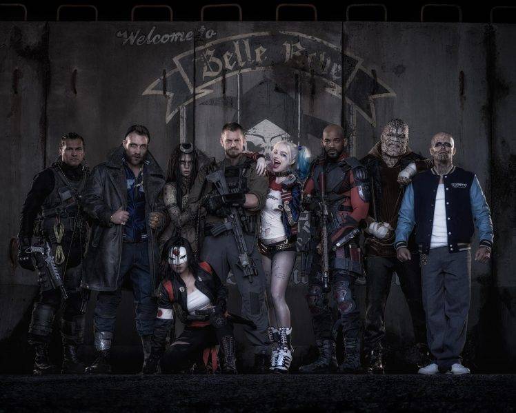 Suicide Squad, Batman, Deadshot, Will Smith, DC Comics, Cara Delevingne, Margot Robbie HD Wallpaper Desktop Background