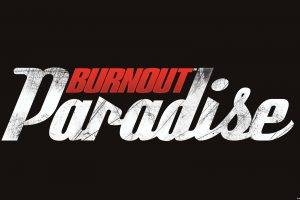 typography, Video Games, Burnout Paradise
