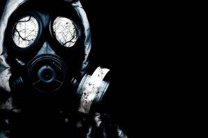 gas Masks, Abstract, Radioactive