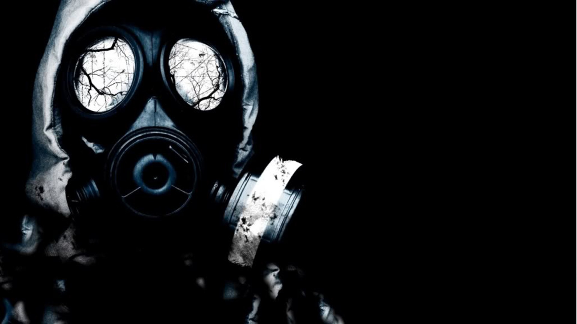 gas Masks, Abstract, Radioactive Wallpaper