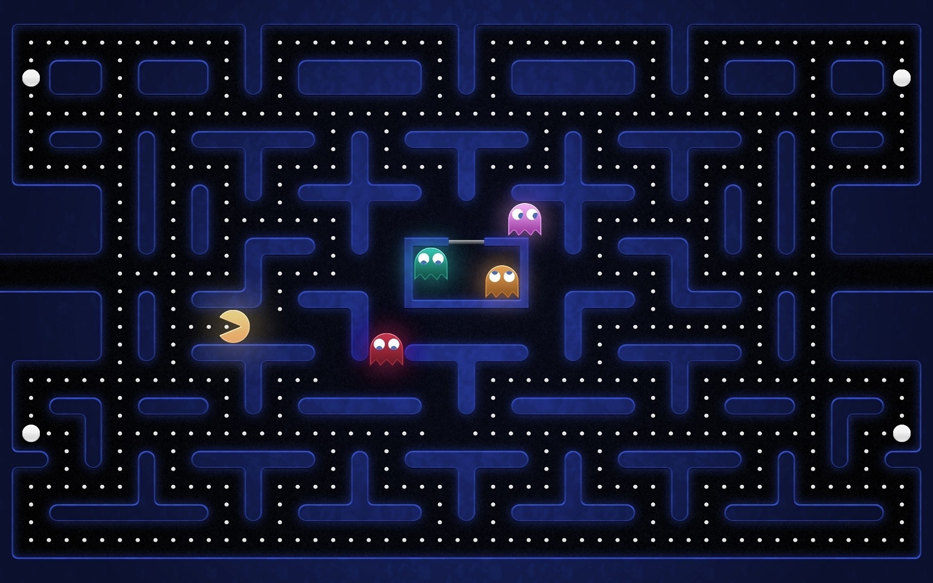 Pac Man, Video Games Wallpaper