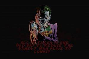 Joker, Batman Begins, Quote