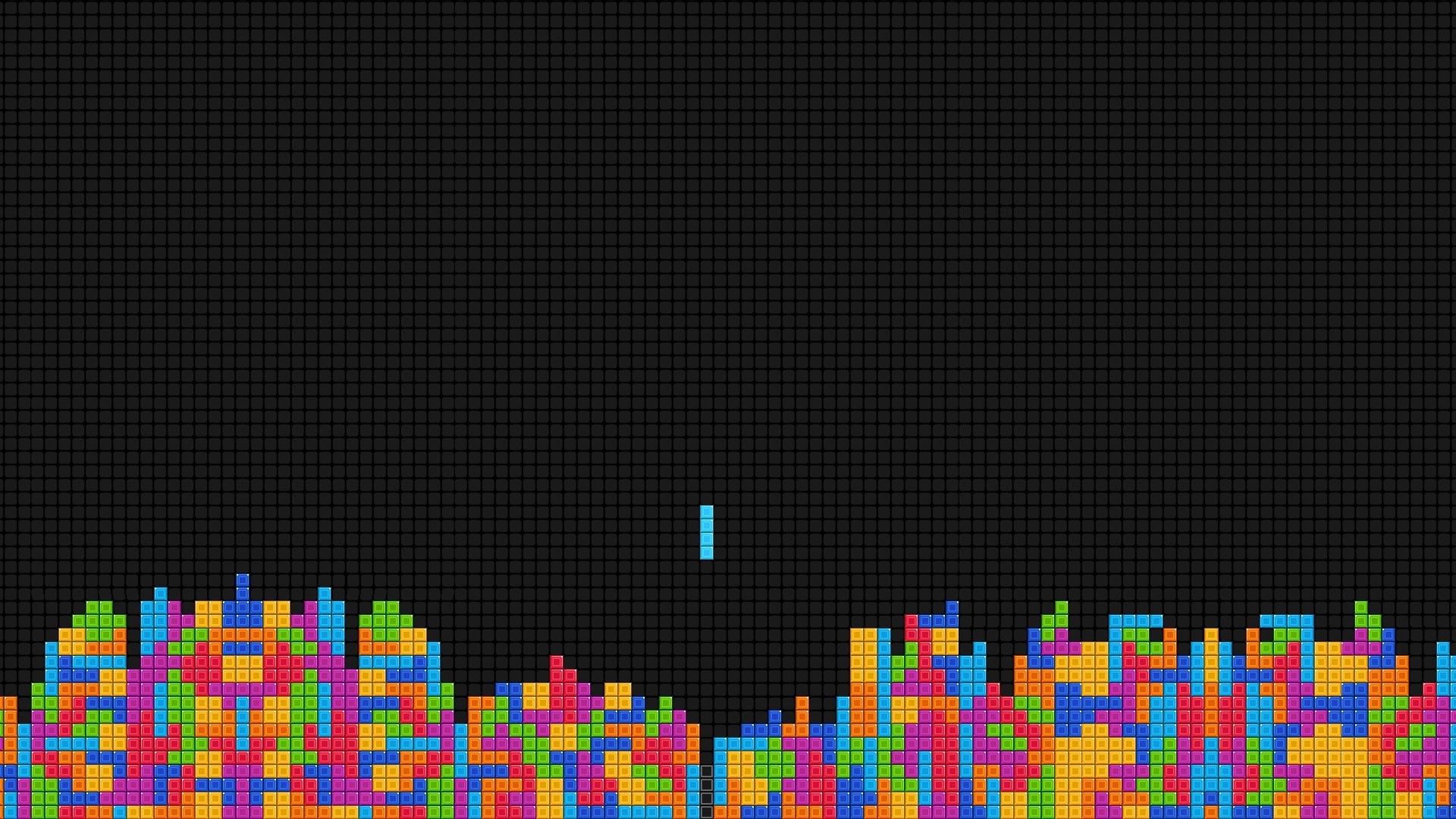 Tetris, Video Games, Black Wallpaper