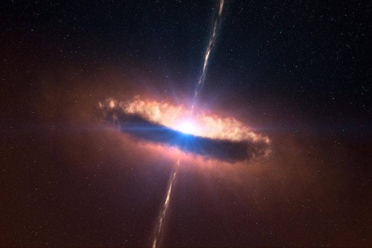 quasars, Space HD Wallpaper Desktop Background