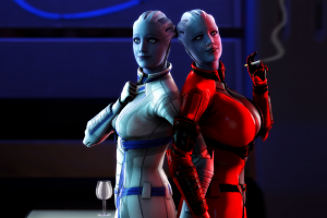 Asari, Mass Effect