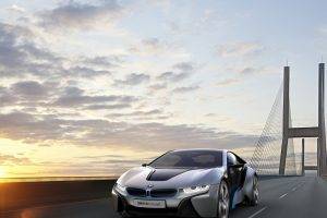 BMW, Bridge, Car