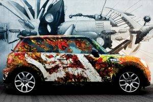 car, Vehicle, Graffiti