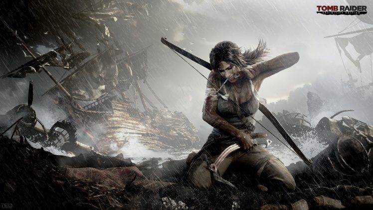 Tomb Raider, Video Games, Rain HD Wallpaper Desktop Background