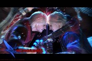 Devil May Cry, Devil May Cry 4, Video Games, Dante, Nero (character)