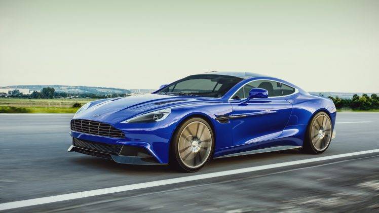 car, Aston Martin, Blue Cars HD Wallpaper Desktop Background