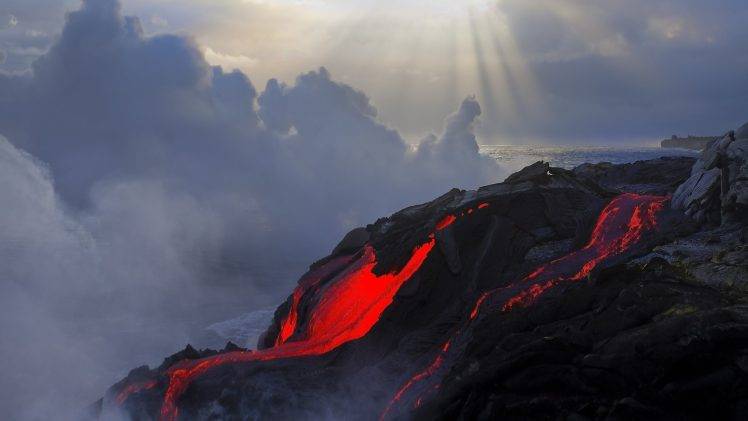 lava, Nature, Photography, Landscape HD Wallpaper Desktop Background