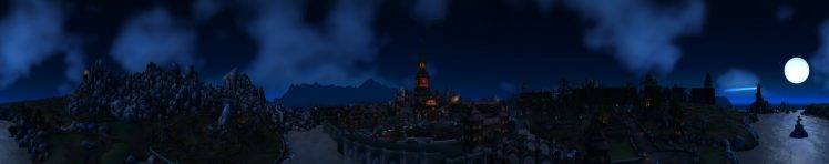 Gilneas,  World Of Warcraft, Panoramas HD Wallpaper Desktop Background