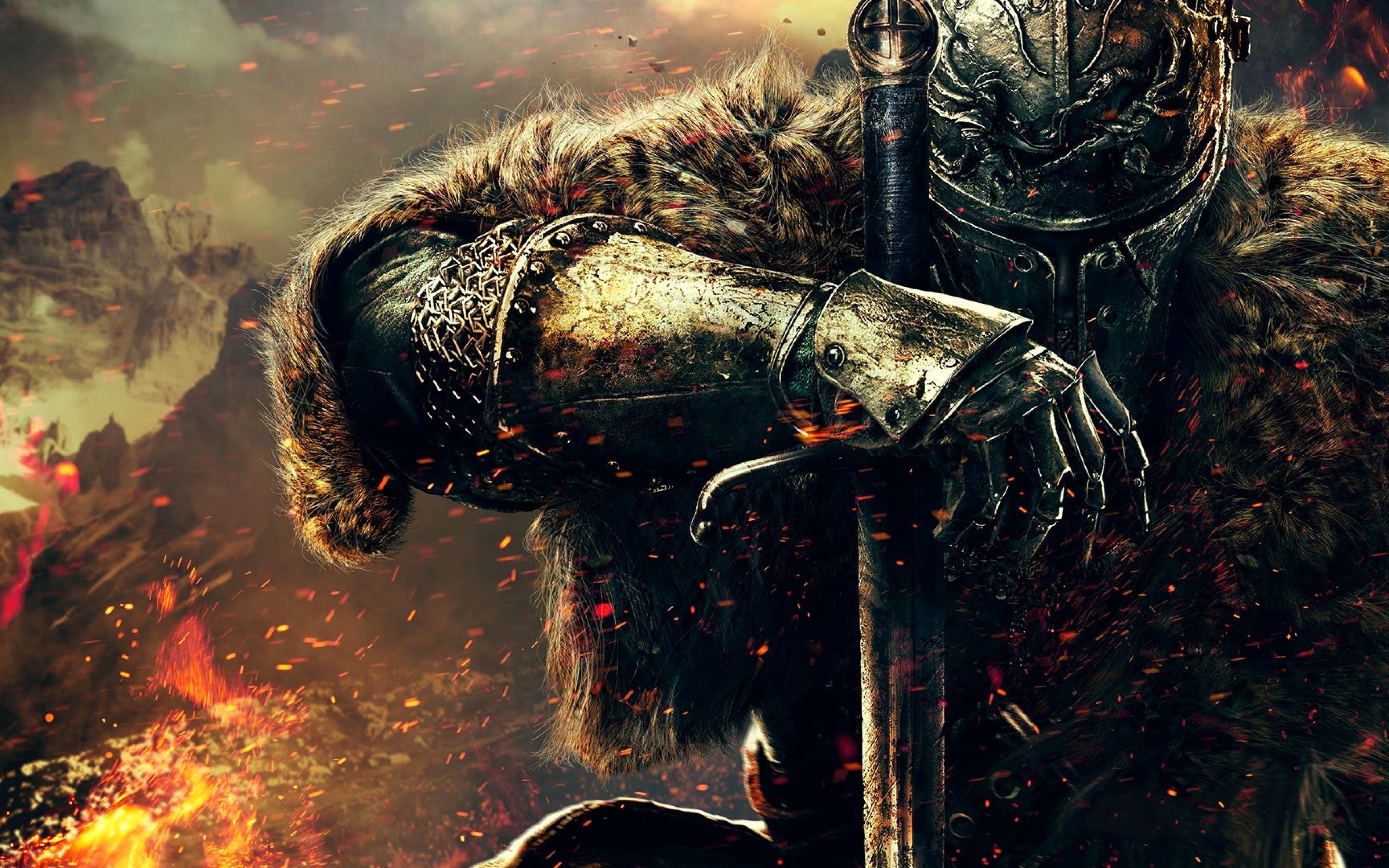 Dark Souls II, Video Games, Warrior, Sword Wallpapers HD / Desktop and Mobile Backgrounds