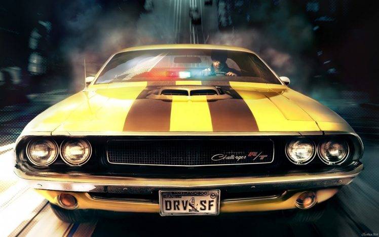 Driver: San Francisco, Driver (video Game), Dodge Challenger HD Wallpaper Desktop Background