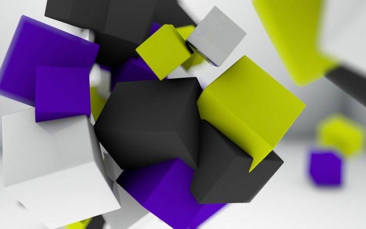 abstract, Cube HD Wallpaper Desktop Background