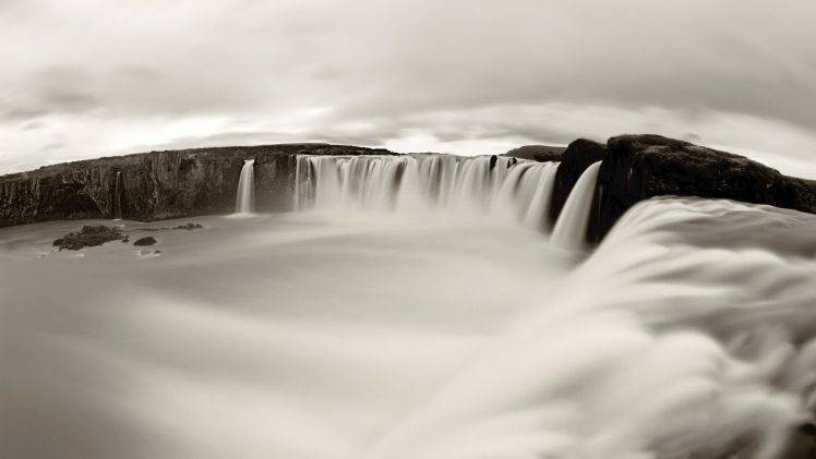 landscape, Waterfall HD Wallpaper Desktop Background