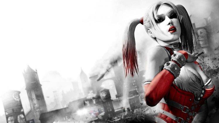 Harley Quinn, Batman, Joker, DC Comics, Digital Art HD Wallpaper Desktop Background