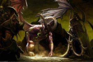 fantasy Art, Digital Art, World Of Warcraft, Illidan Stormrage, Video Games