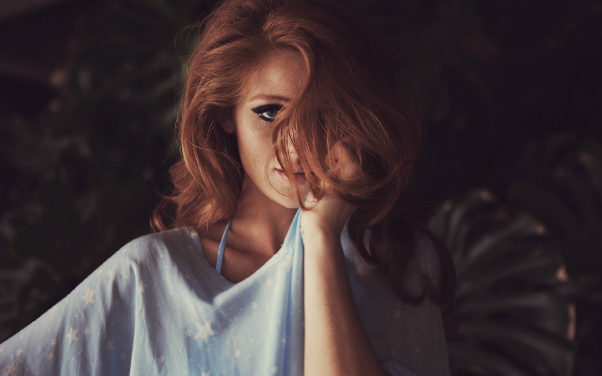 redhead, Model, Women, Cintia Dicker Wallpaper
