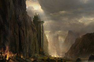 landscape, Drawing, Fantasy Art, Guild Wars
