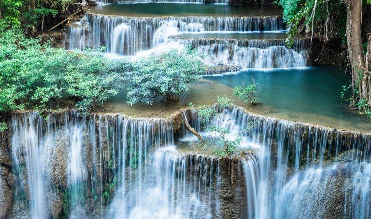 nature, Landscape, Waterfall HD Wallpaper Desktop Background