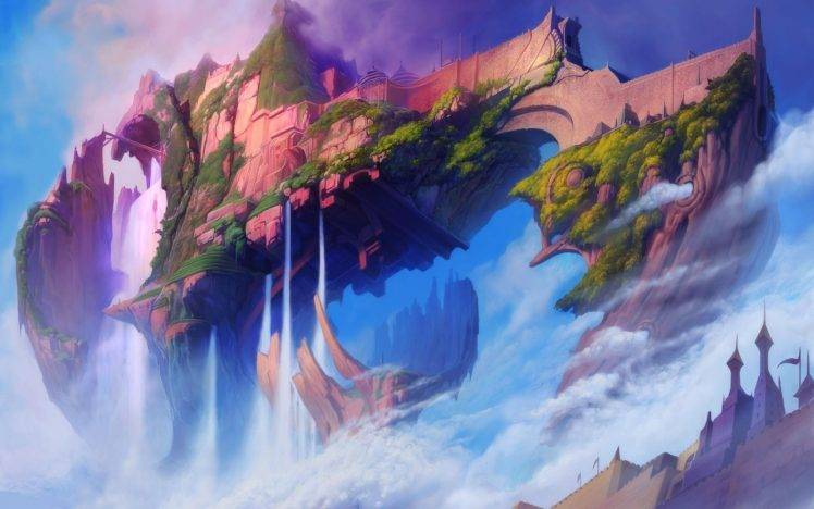 fantasy Art, Landscape HD Wallpaper Desktop Background
