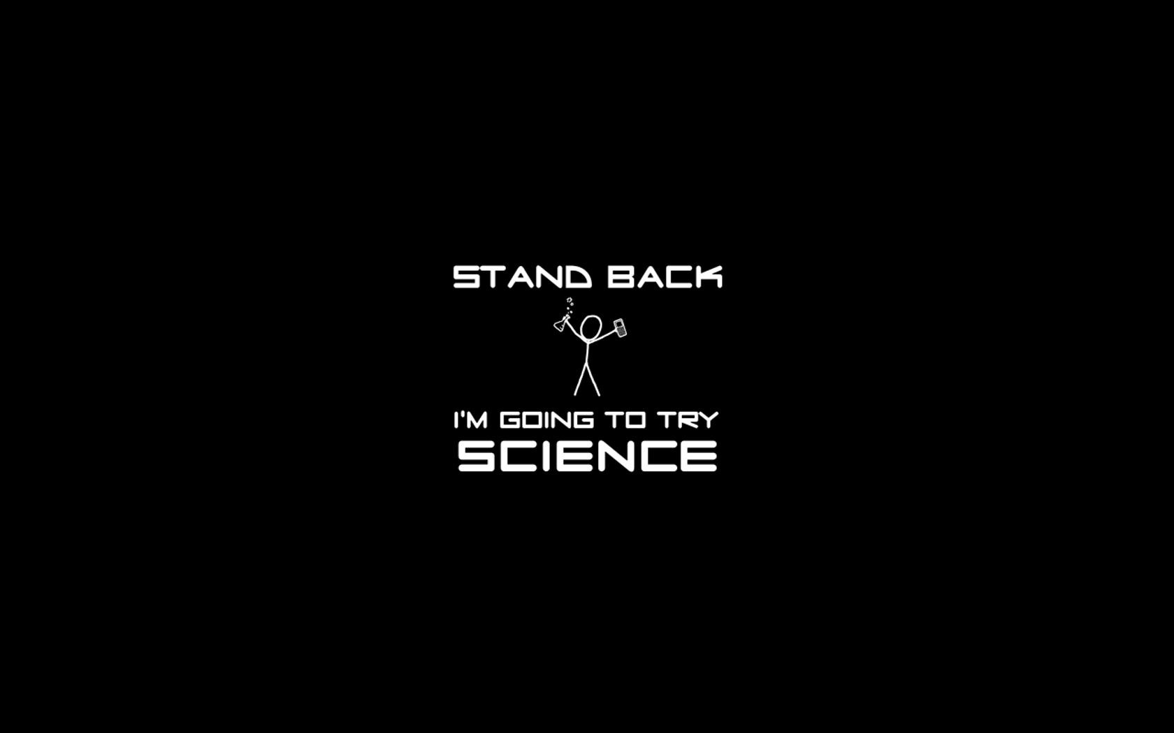 science, Dark, Quote, Black, Minimalism Wallpapers HD / Desktop and Mobile  Backgrounds