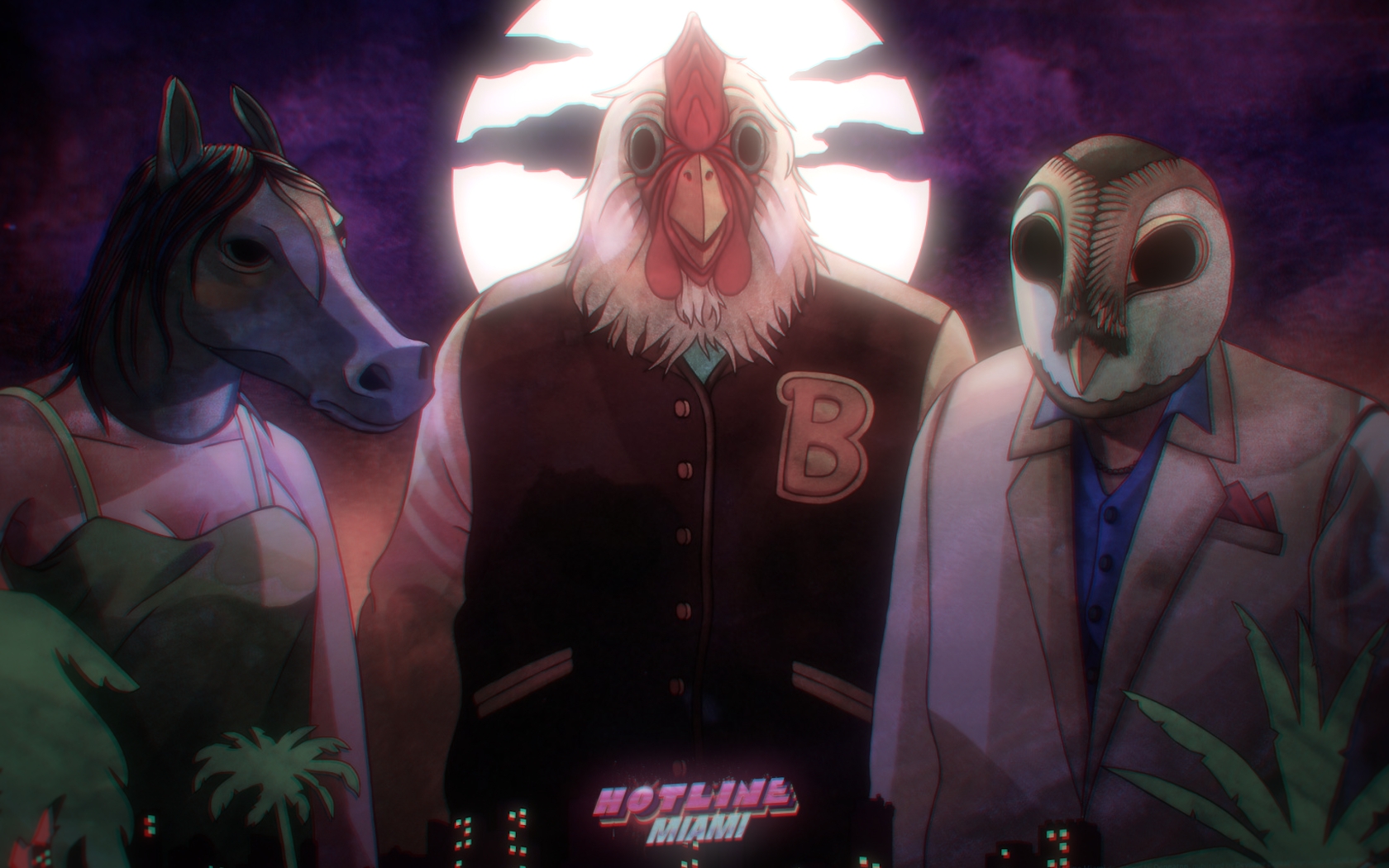 Hotline Miami, Video Games, Payday 2 Wallpaper