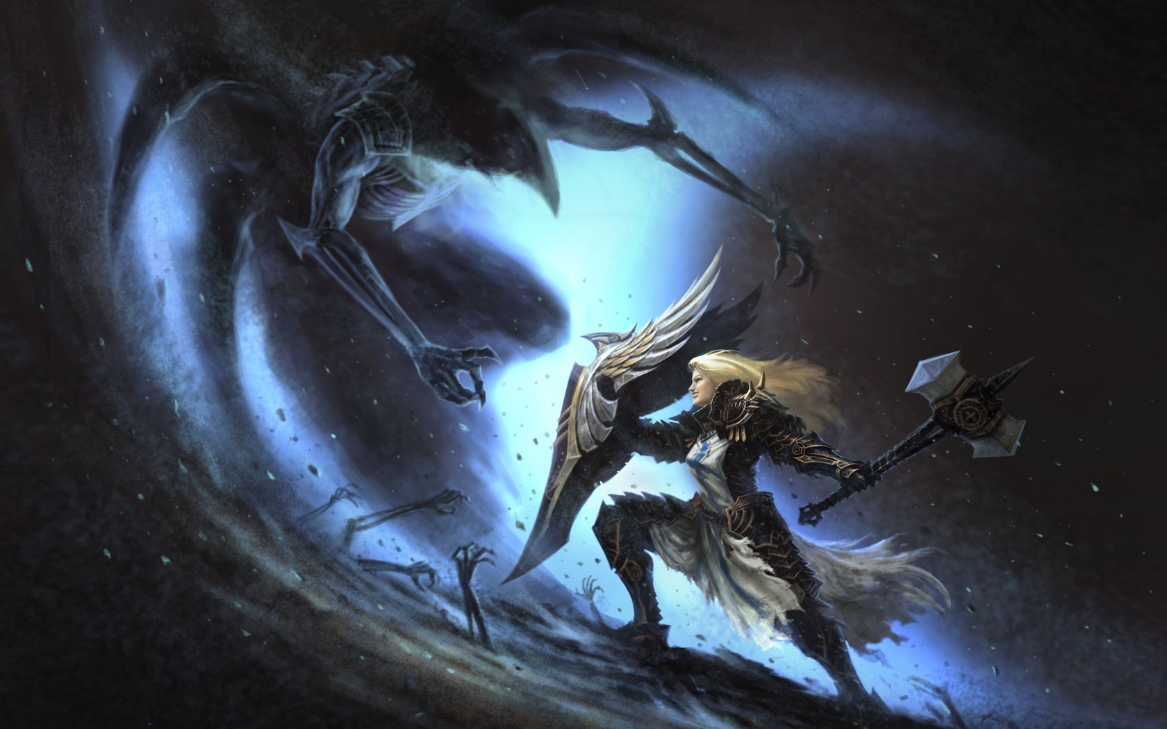 Diablo, Diablo III, Video Games, Fantasy Art, Digital Art Wallpaper
