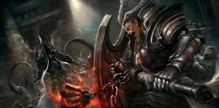 Diablo III, Video Games, Fantasy Art, Digital Art HD Wallpaper Desktop Background