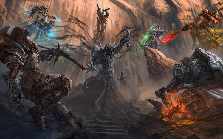Diablo, Diablo III, Fantasy Art, Digital Art, Video Games HD Wallpaper Desktop Background