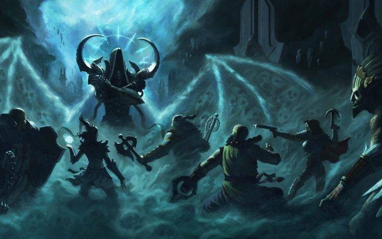 Diablo III, Fantasy Art, Digital Art, Video Games HD Wallpaper Desktop Background