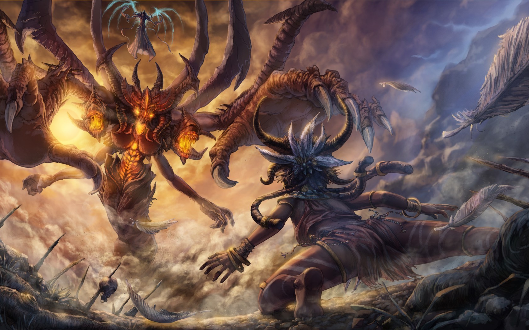 Diablo, Diablo III, Fantasy Art, Digital Art, Video Games Wallpaper