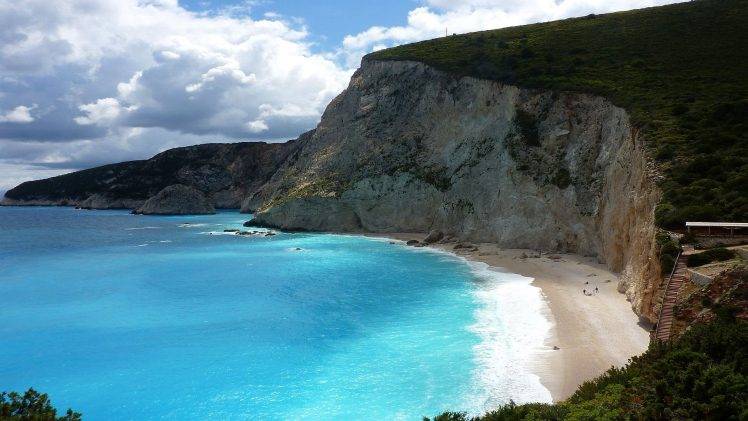 nature, Landscape, Sea, Beach, Greece HD Wallpaper Desktop Background