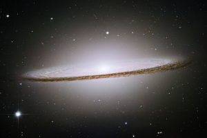 Sombrero Galaxy, Space, Universe, Landscape, Stars