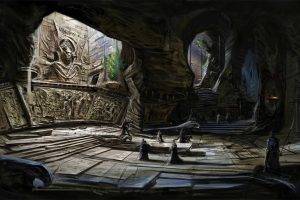 The Elder Scrolls V: Skyrim, Video Games, Drawing