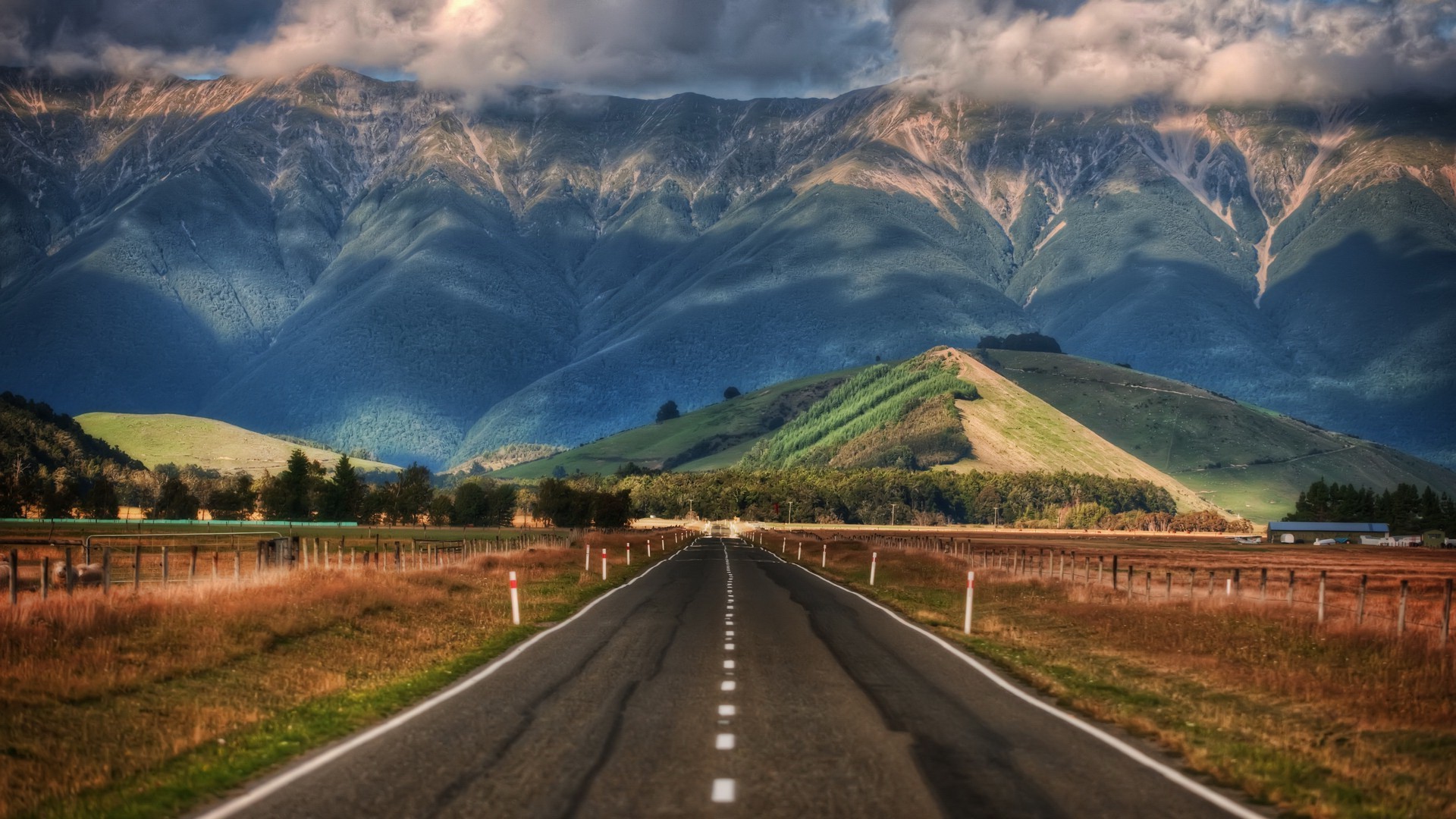 road, Landscape, Nature Wallpaper